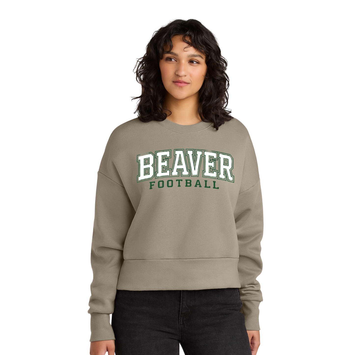 NL9087 Next Level Apparel® Women’s Heavyweight Sweatshirt - TAN 5