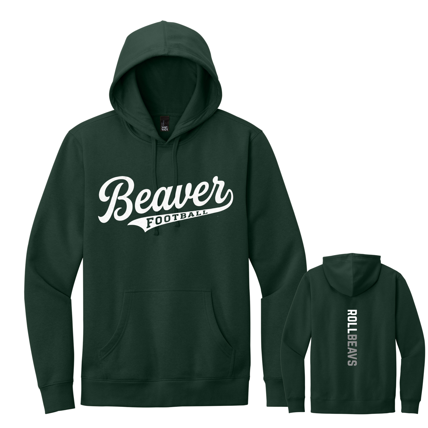 DT6100 District® V.I.T.™ Fleece Hoodie - FOREST GREEN 9