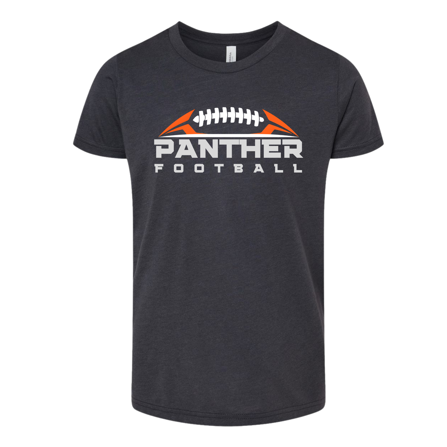 ***CLEARANCE*** Bella Canvas Youth Dark Grey Triblend Tee- PR 1