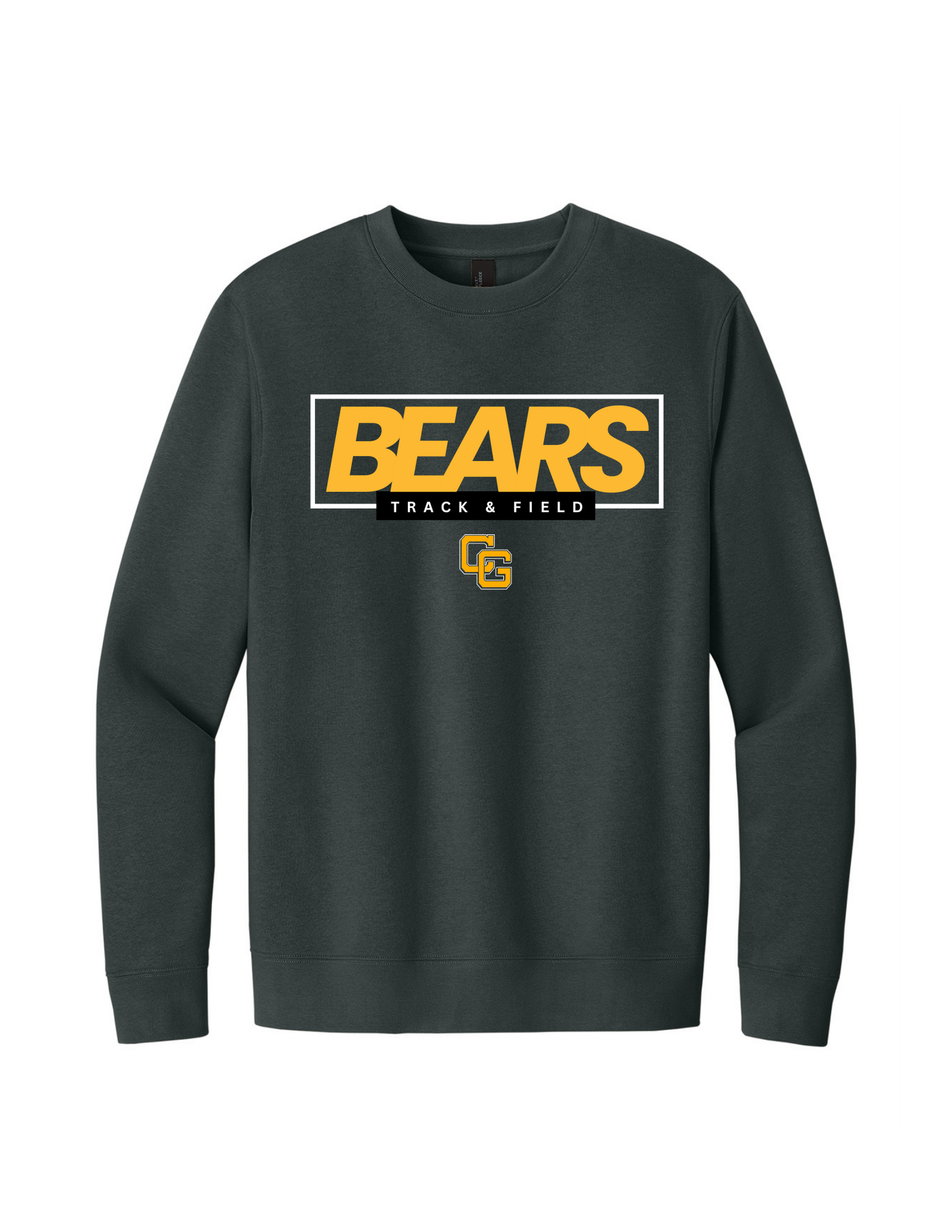 District® V.I.T.™ Fleece Crew - CHARCOAL (CG-3)