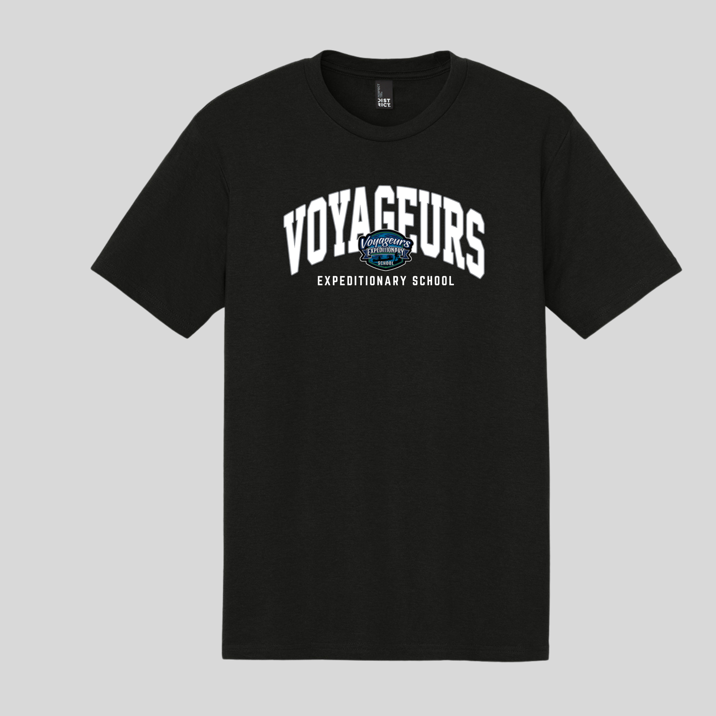 DM130 District® Perfect Tri® Tee - BLACK (VOY 1)