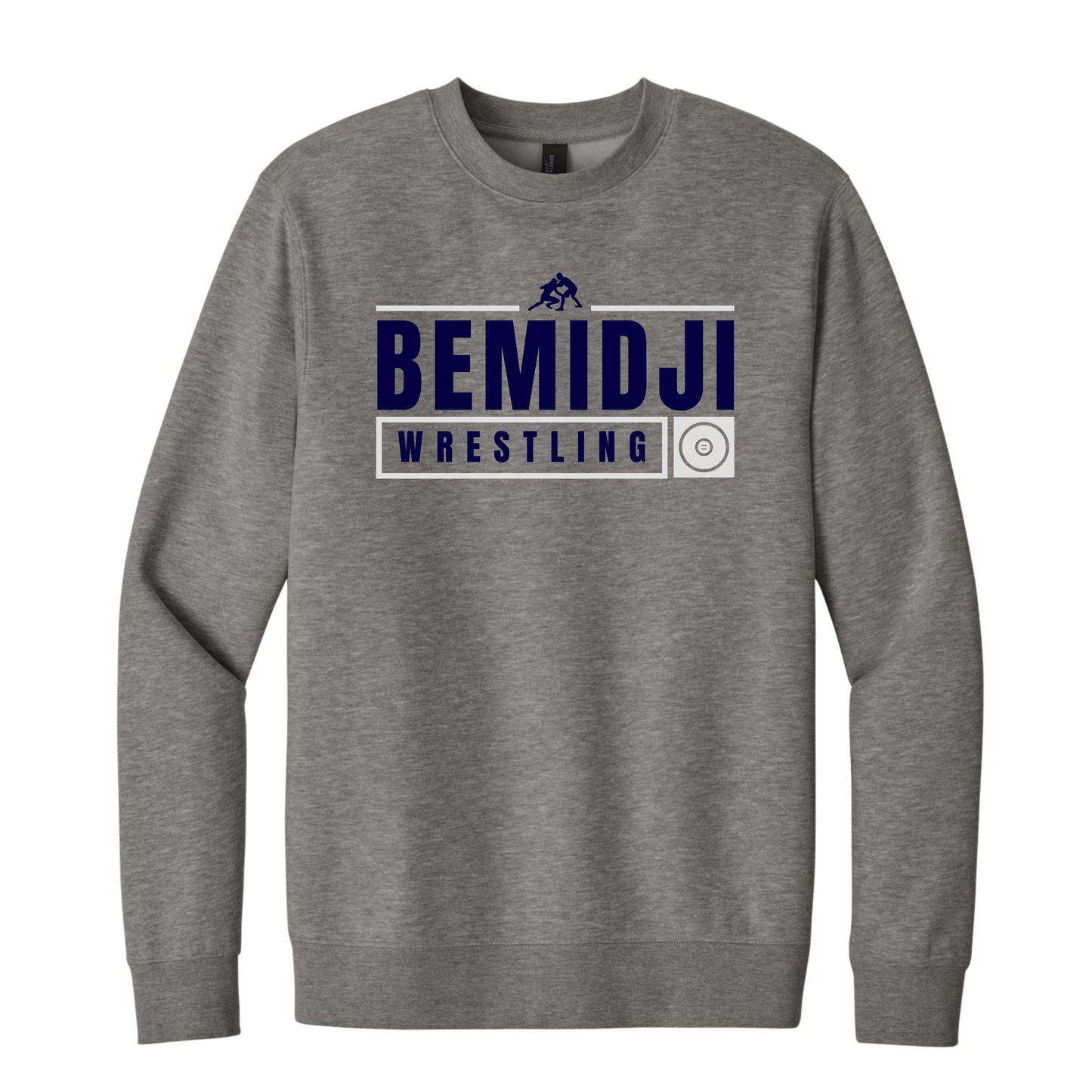 District Crewneck - DT6104 - Grey Frost (BYW - 2)