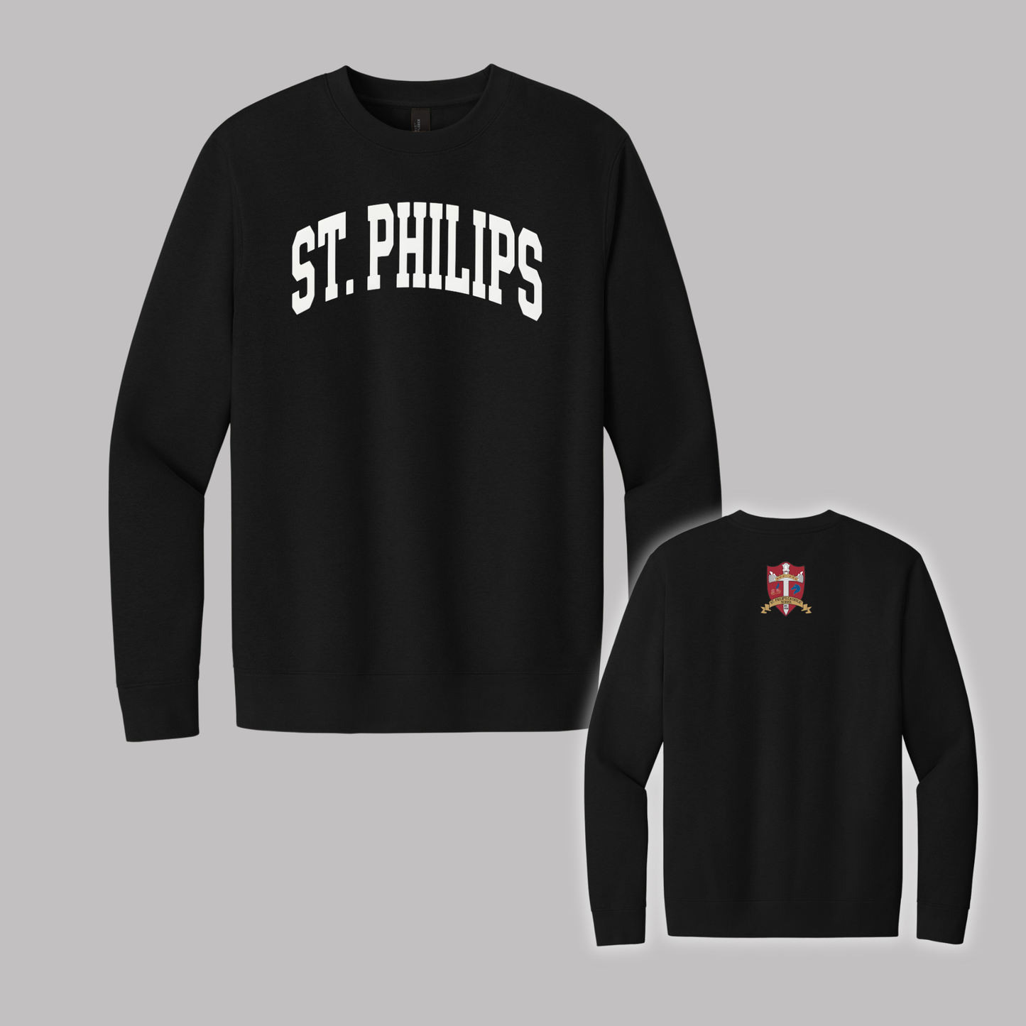 DT6104/DT6104Y District® V.I.T.™ Fleece Crew -BLACK (S.P-2)