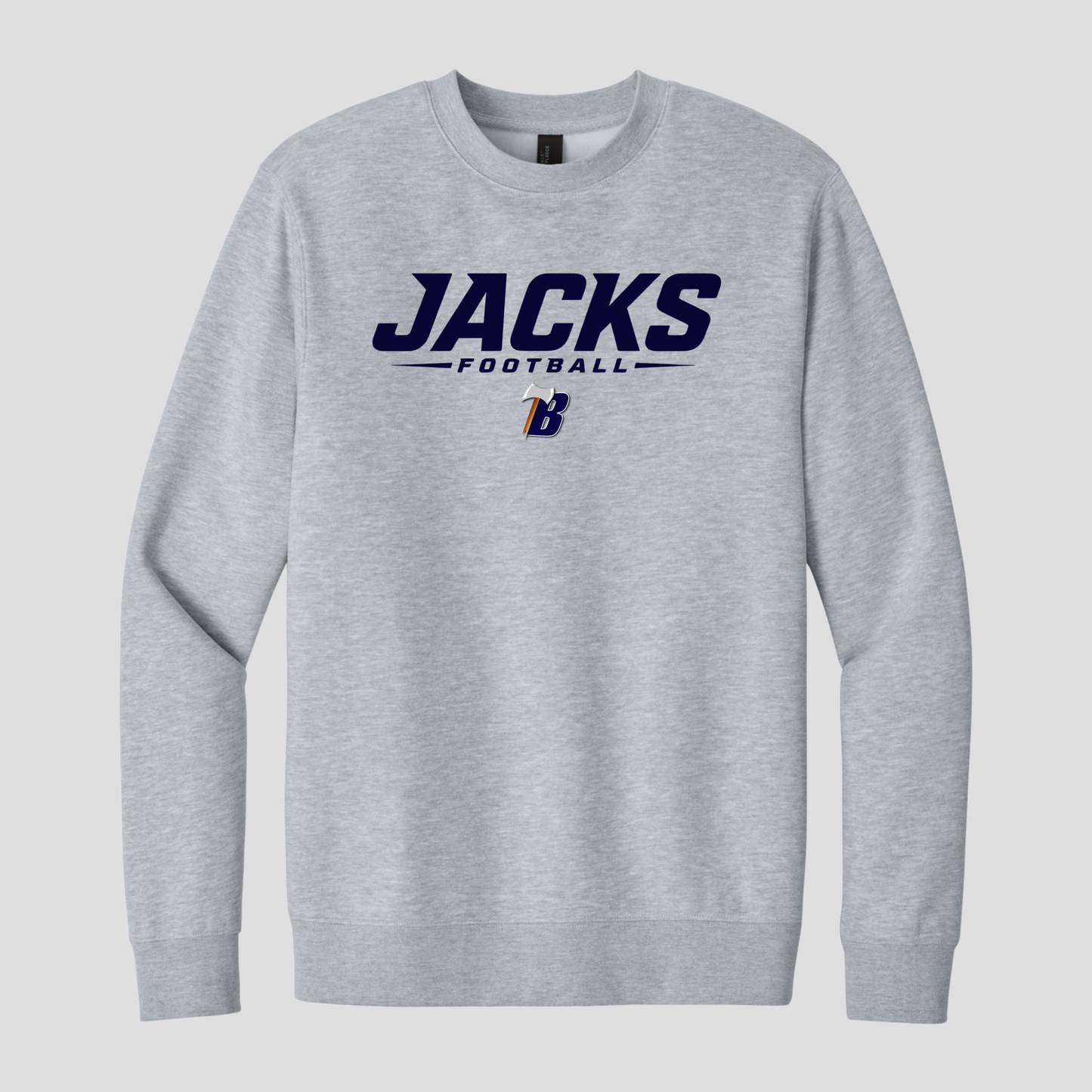 District® V.I.T.™ Fleece Crew - LIGHT HEATHER GREY (BF 3)
