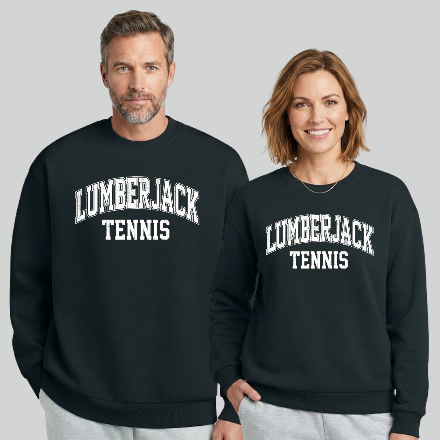 District® V.I.T.™ Heavyweight Fleece Crew - DT6154 - NAVY (BHS Tennis)