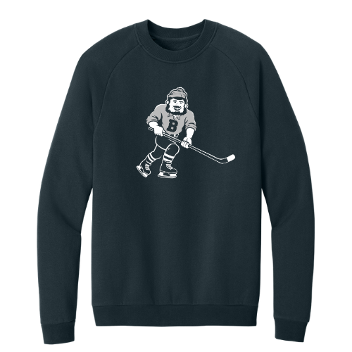 District® Cloud Fleece Crew - DT7804 - NEW NAVY (BEMIDJI LUMBERJACKS 17)
