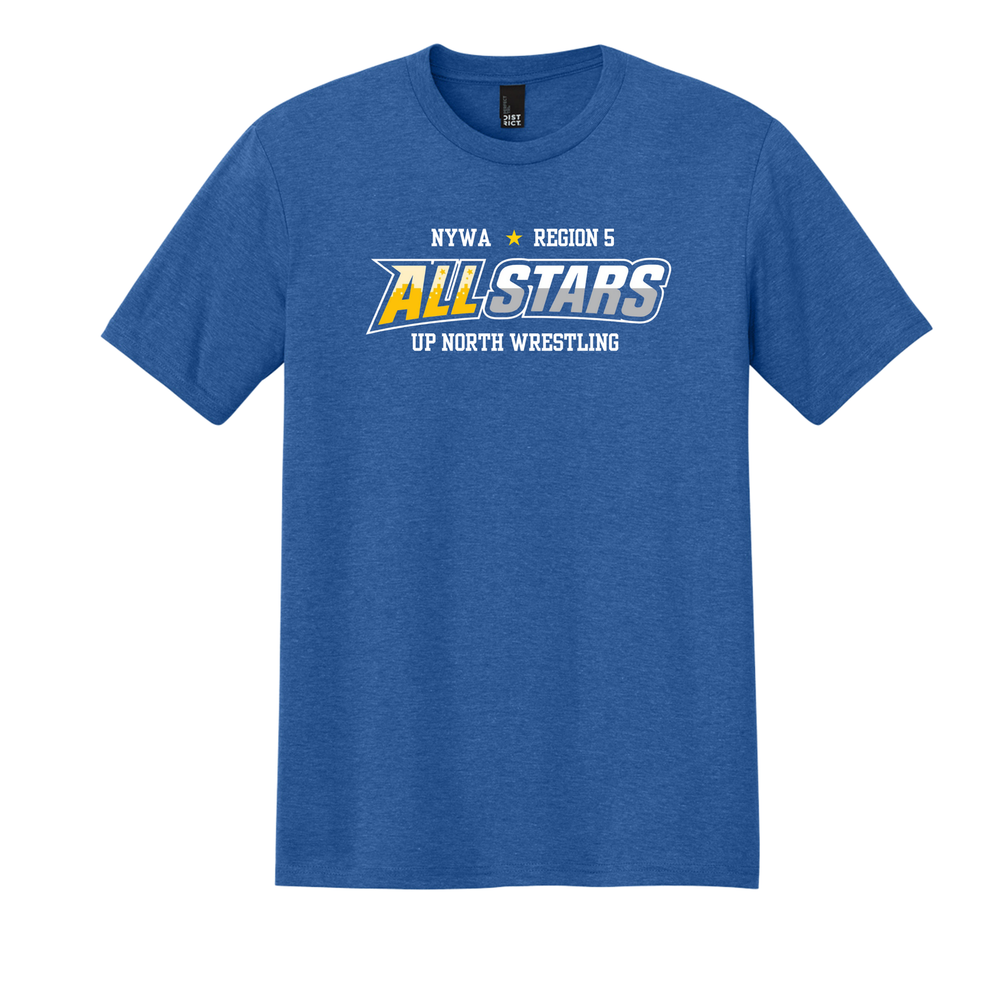 District® Perfect Tri® Tee Youth/Adult - ROYAL FROST (NYWA Wrestling)