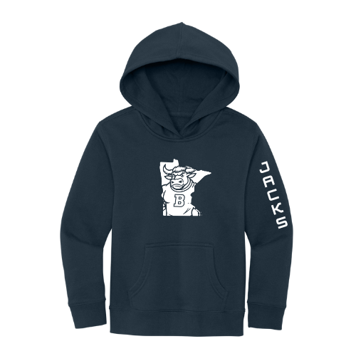 District® V.I.T.™ Fleece Hoodie - NEW NAVY (Bemidji Lumberjack 20)