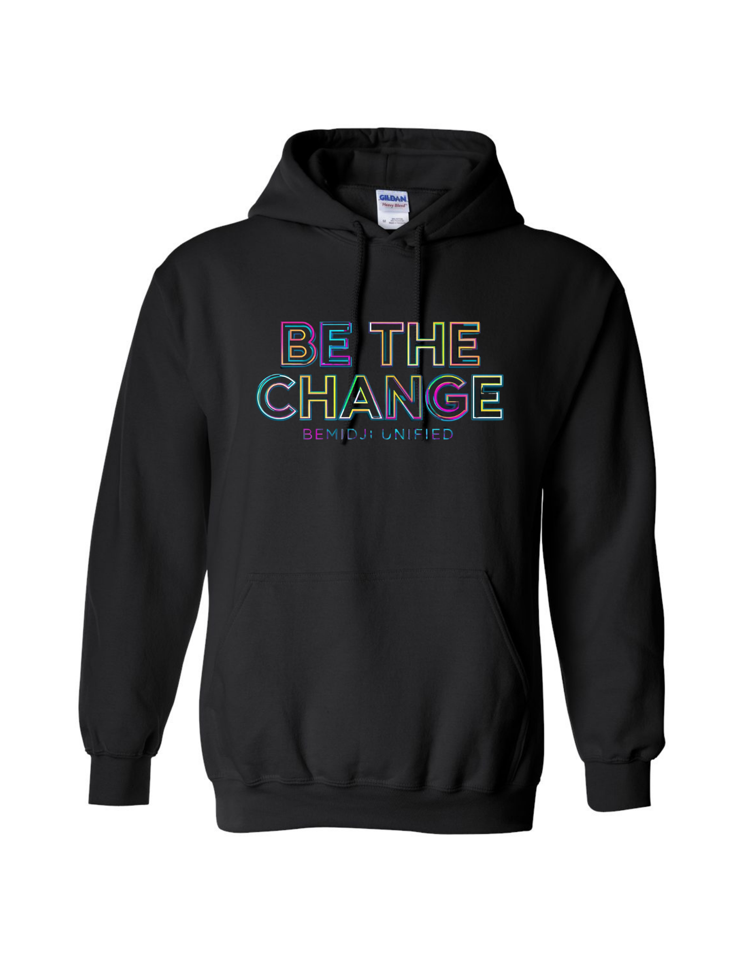 Adult Unisex Gildan Heavy Cotton Sweatshirt - BLACK (Bemidji Unified)