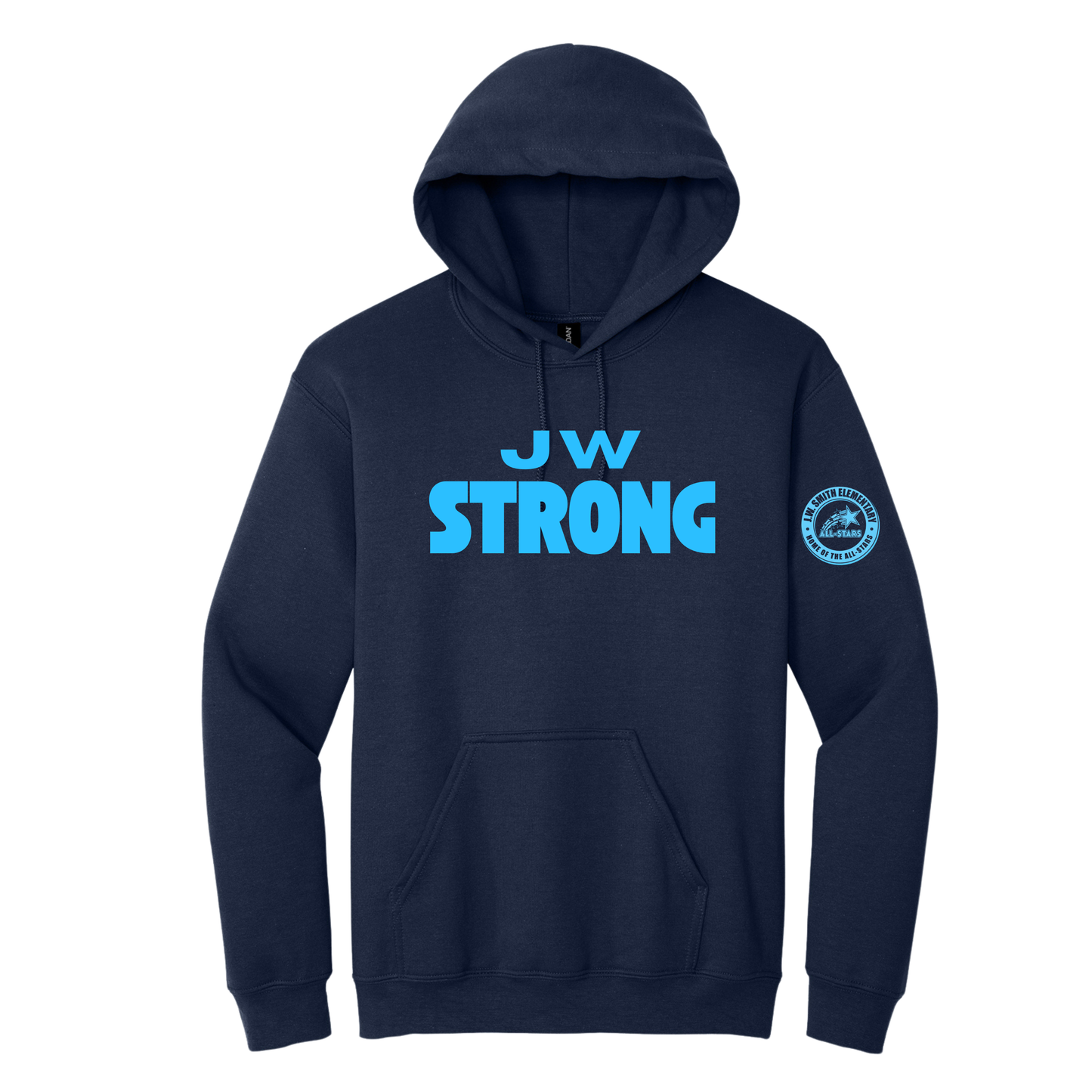Gildan Heavy Cotton Sweatshirt - NAVY (JW Smith)