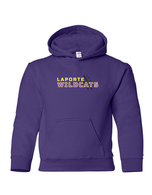 Youth Unisex Gildan Heavy Blend Sweatshirt - Purple (Laporte)