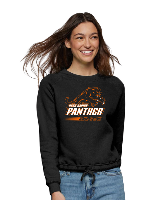 Women's Relaxed Tie Crew Sweatshirt (PR Swim)