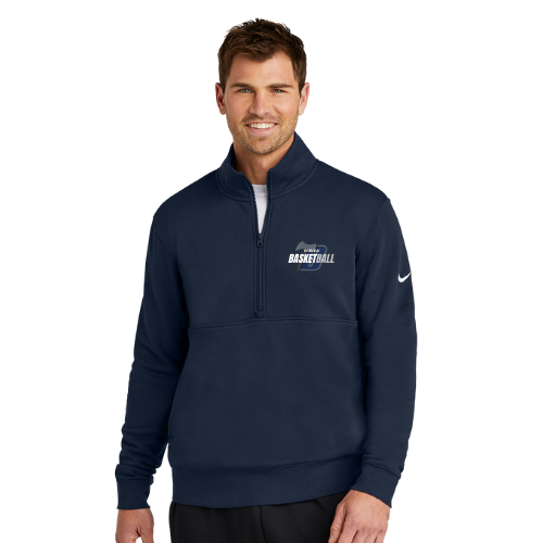 Nike Men's Club Sleeve Swoosh 1/2 Zip (BHS Basketball)