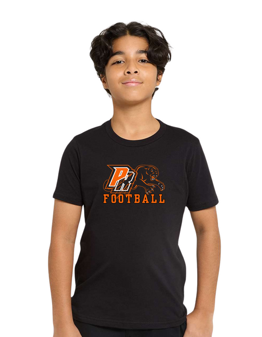 Youth Cotton Black T-Shirt (PR)