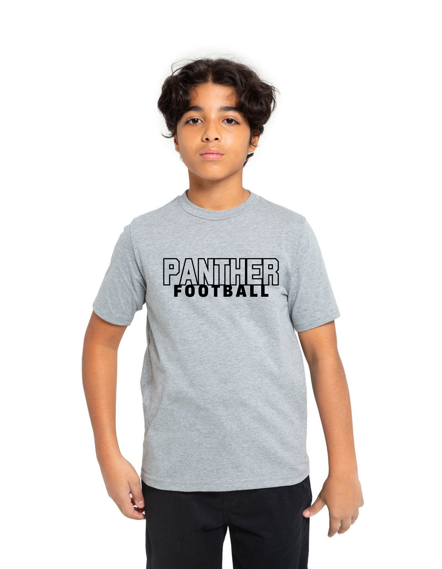 Youth Cotton Grey T-Shirt (PR)