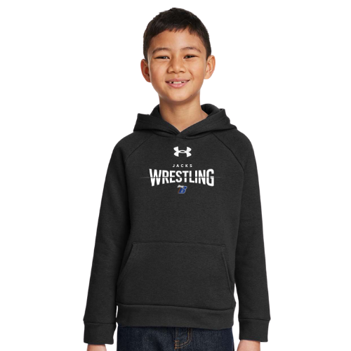 Youth Under Armour Sweatshirt - BLACK (BHS Wrestling 1)