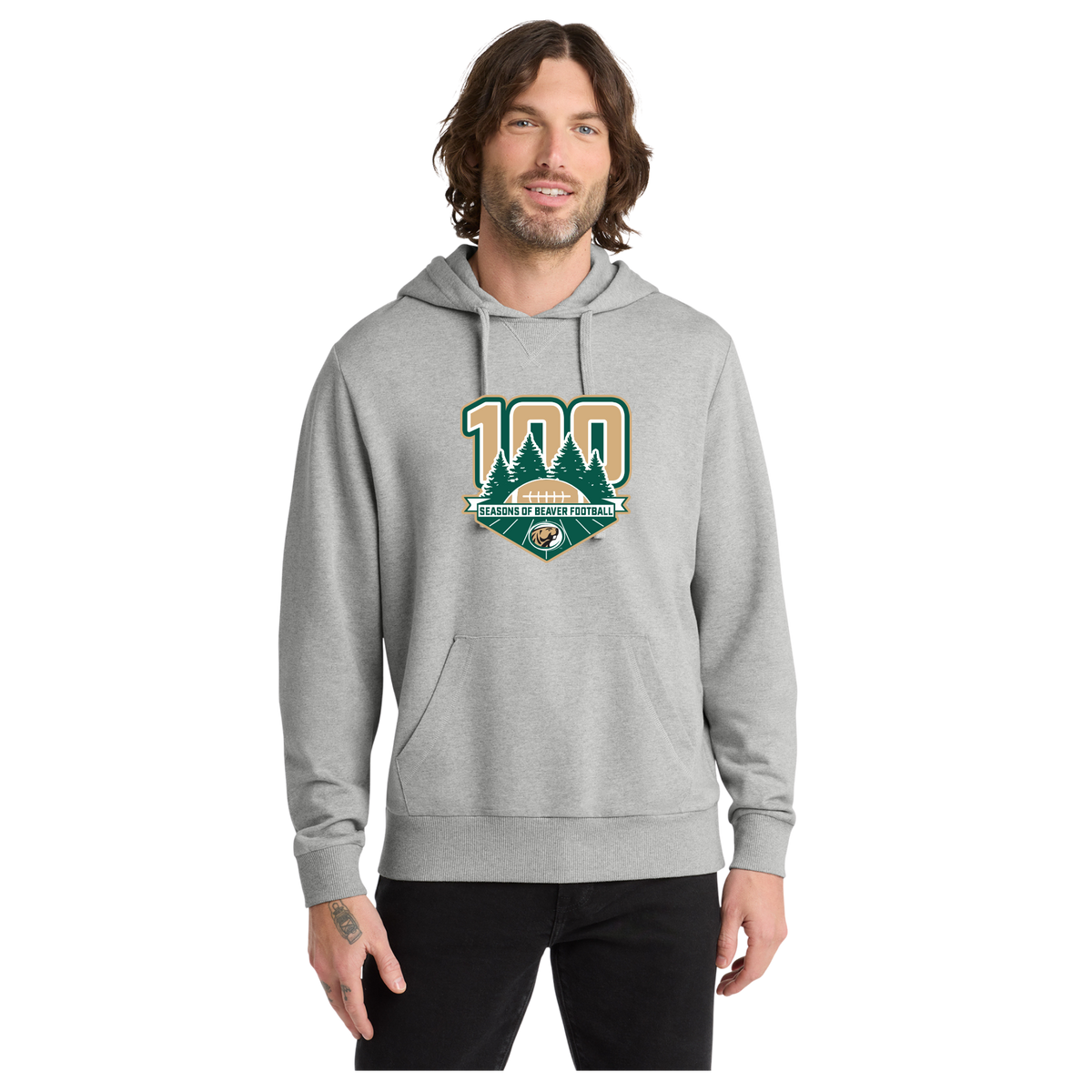 AL4000 Allmade® Unisex Organic French Terry Pullover Hoodie - BSU100-1