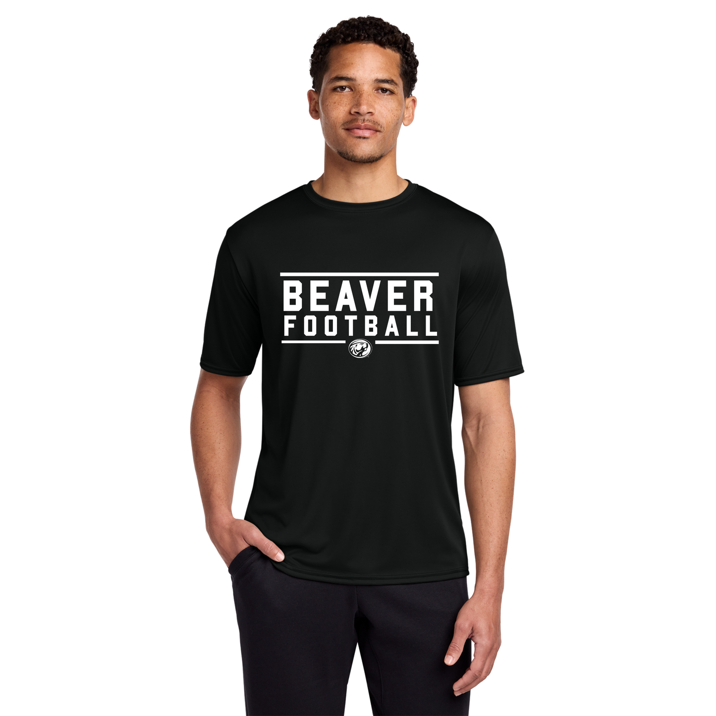 DM130  District® Perfect Tri® Tee - BLACK 11