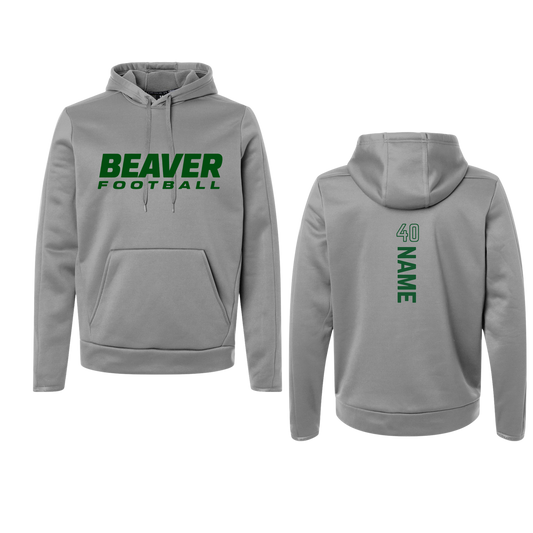 *CUSTOMIZABLE*   Under Armour Men's Armour Fleece Pro Hooded Sweatshirt - 6010164 GREY 12