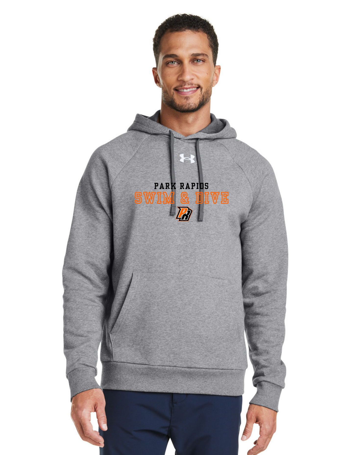 Under Armour Men's Hooded Sweatshirt Grey (PR Swim)