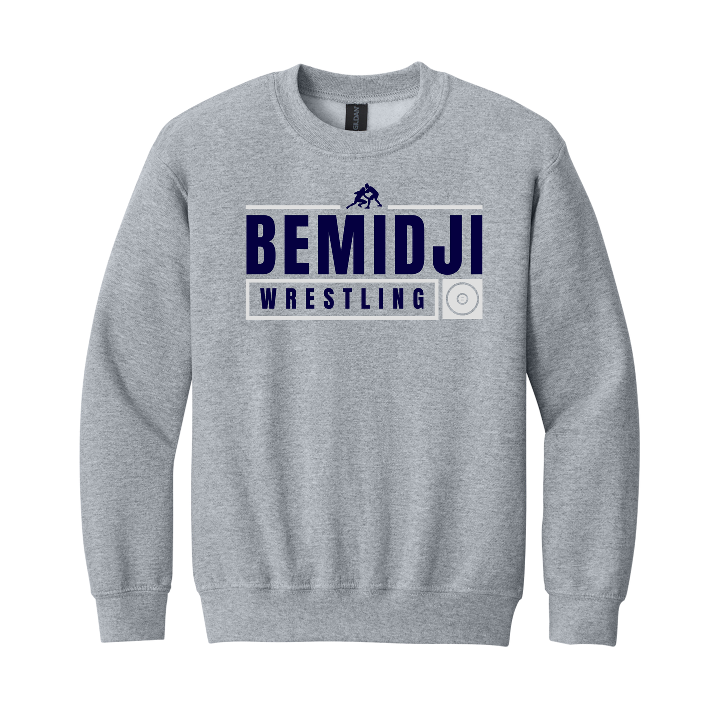 YOUTH Gildan Heavy Cotton Crewneck - 18000B - SPORTS GREY (BYW - 2)