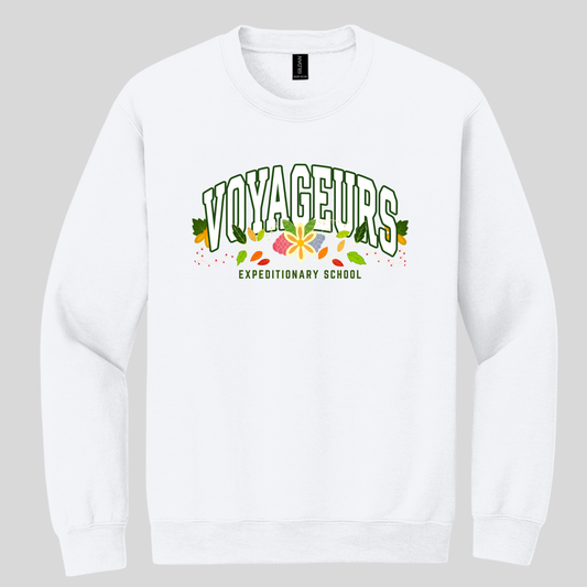 Gildan Heavy Cotton Crewneck - WHITE (VOY 2)