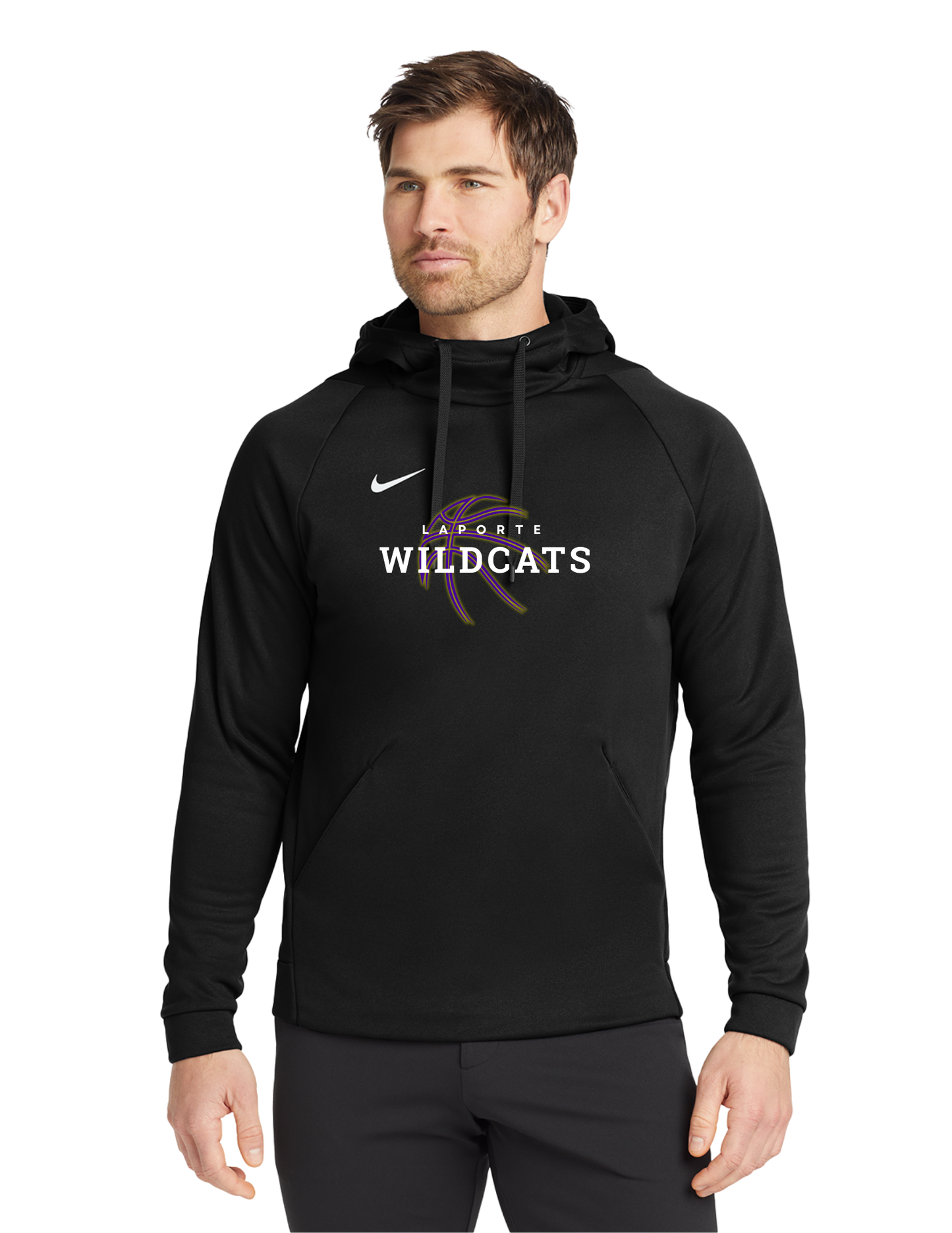 Nike Therma-FIT Pullover Fleece Hoodie - BLACK (Laporte BB)