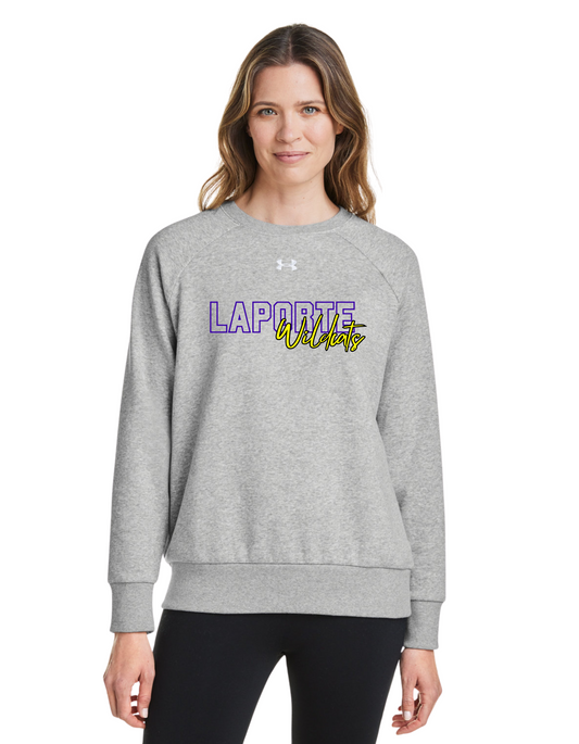 Under Armour Women's Fleece Crewneck - Grey (Laporte)