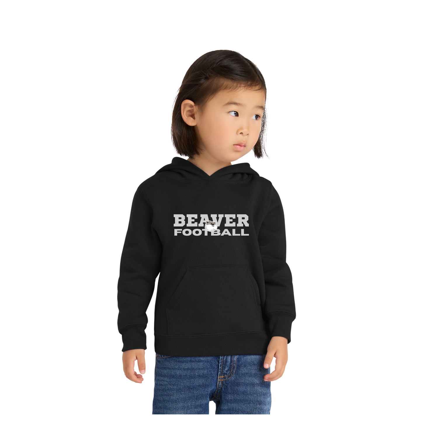 CAR78TH Port & Co™ Toddler Core Fleece Pullover Hooded Sweatshirt - (BLACK 7)