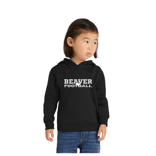 CAR78TH Port & Co™ Toddler Core Fleece Pullover Hooded Sweatshirt - (BLACK 7)