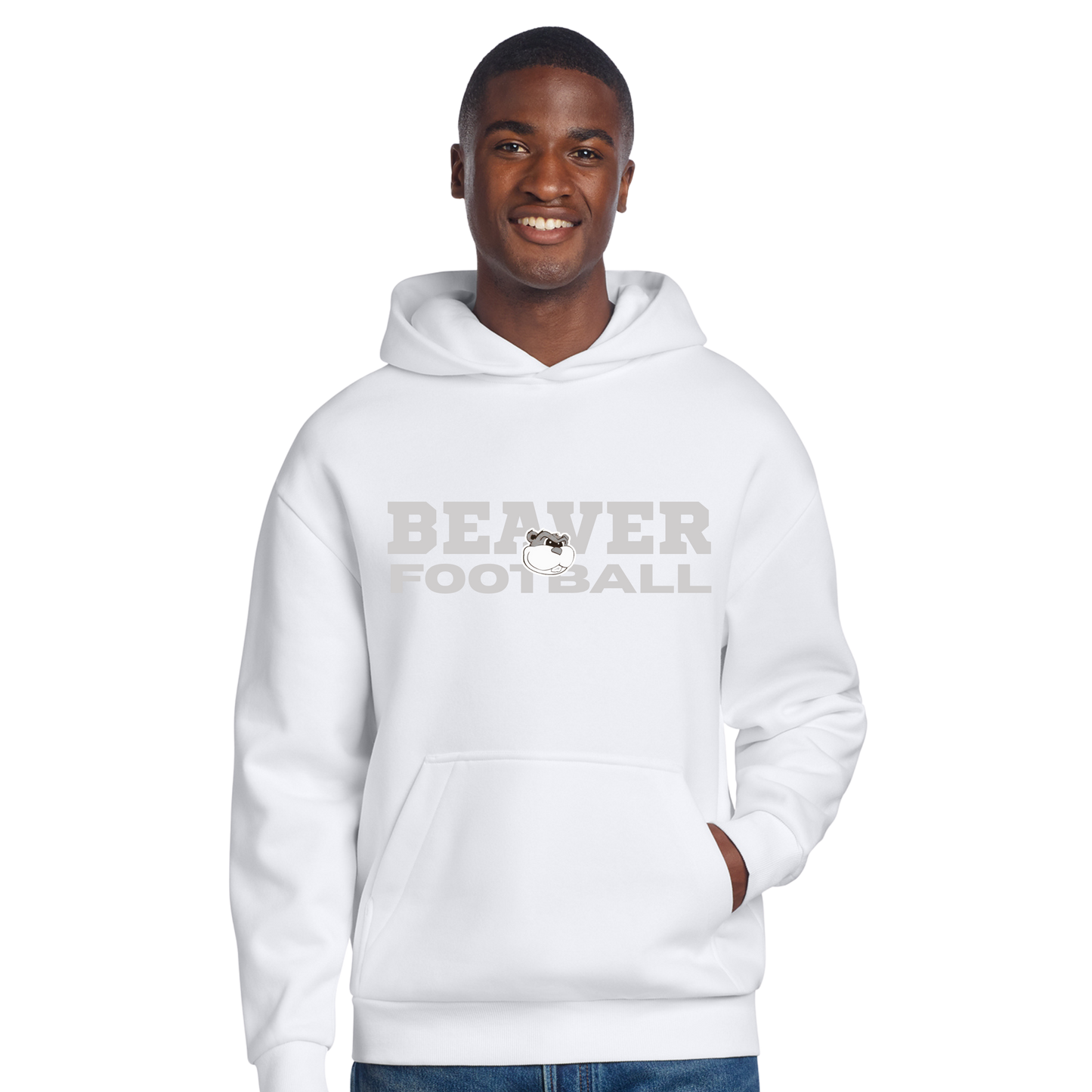 DT6150  District® V.I.T.™ Heavyweight Fleece Hoodie - Light Heather Grey  7