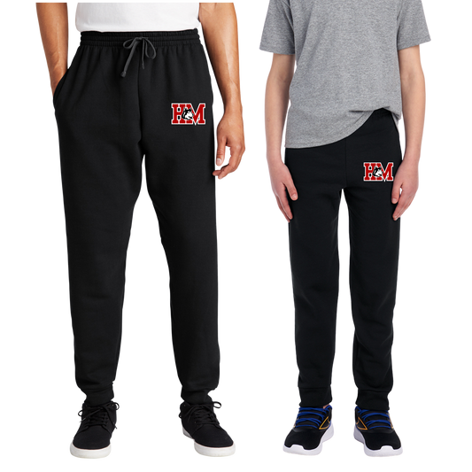 975MP Jerzees® NuBlend® Fleece Jogger - BLACK (HM 1)