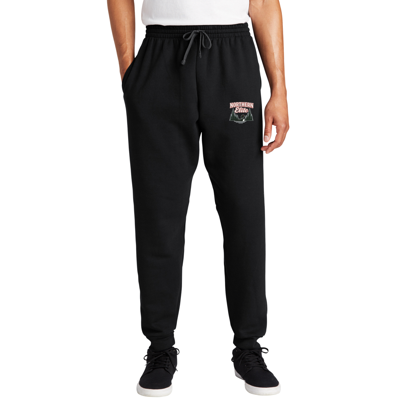 Jerzee Nublend Jogger Sweatpants - BLACK - 975MP/975B (NorthElite)
