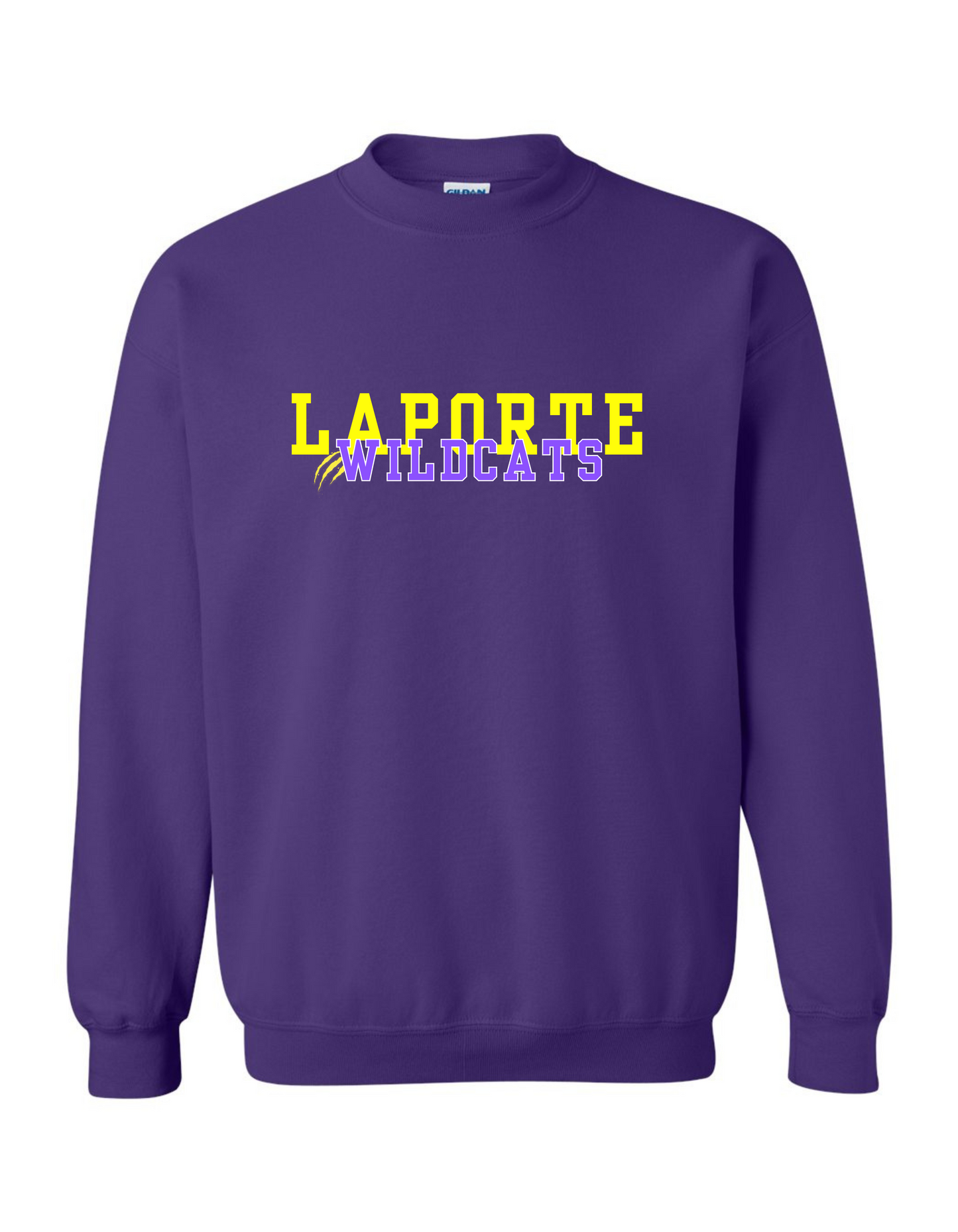 Adult Unisex Gildan Heavy Blend Crewneck Sweatshirt - Purple (Laporte)