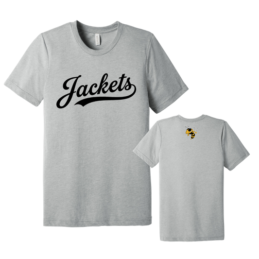 BC3413 BELLA+CANVAS® Unisex Triblend Short Sleeve Tee (Athletic Grey P4+B)