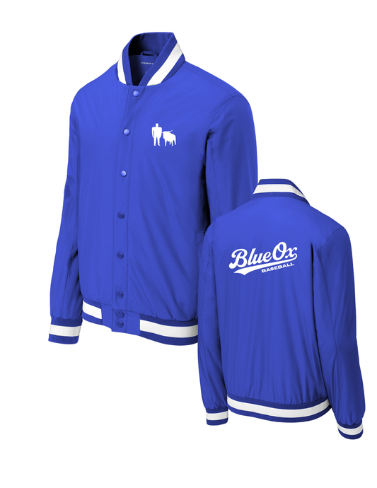Sport-Tek® Insulated Varsity Jacket-ROYAL (BLUE OX 2)