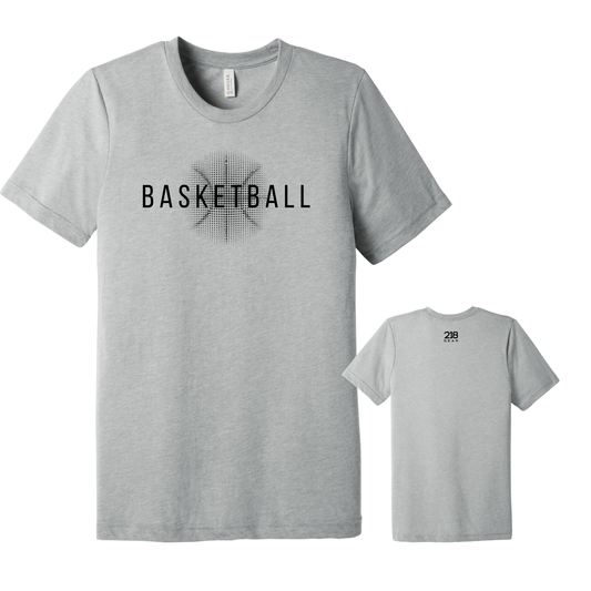 Triblend Basketball Tee - Athletic Grey (Basketball 8)
