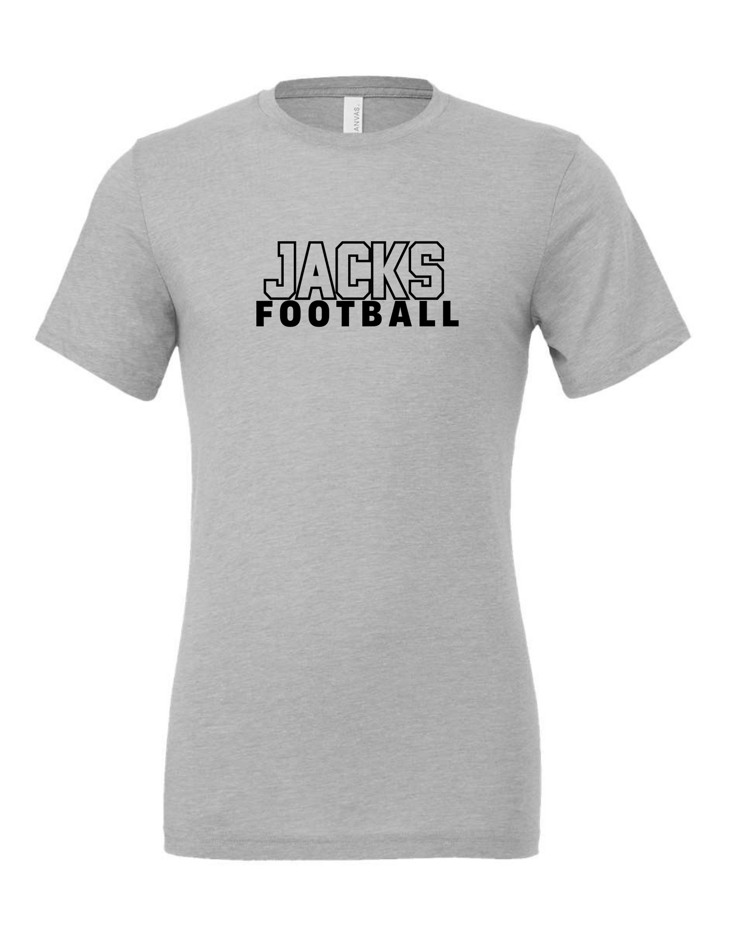 Adult Bella Canvas TriBlend T-Shirt - Athletics Grey (BHS Football)