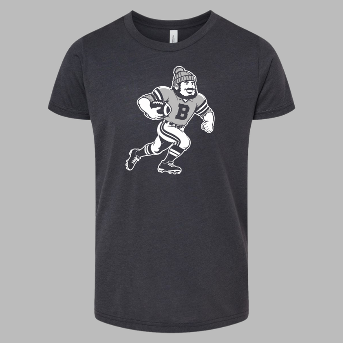 **CLEARANCE ITEM** Bella Canvas Triblend Tee - SOLID DARK GREY (BEMIDJI LUMBERJACKS 19)