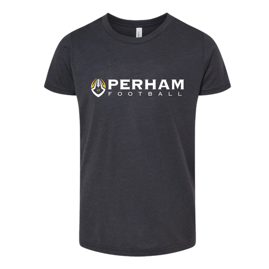 *CLEARANCE* YOUTH - Bella Canvas  Dark Grey Triblend Tee- P2