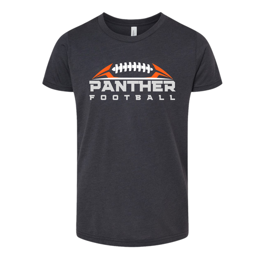 ***CLEARANCE*** Bella Canvas Youth Dark Grey Triblend Tee- PR 1