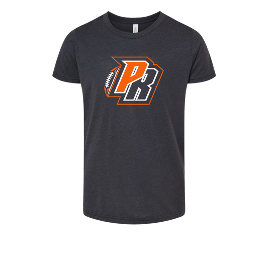 ***CLEARANCE*** Bella Canvas Youth Dark Grey Triblend Tee- PR 5