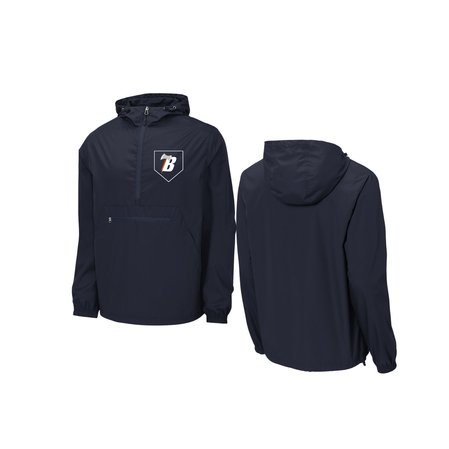 Sport-Tek ® Packable Anorak - NAVY (SB)