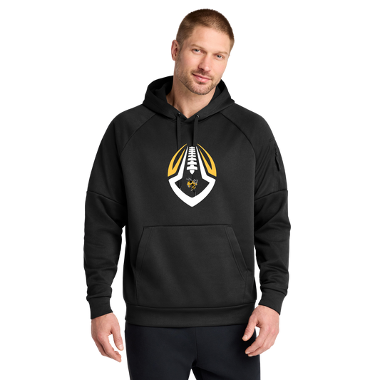 Nike Therma-FIT Pocket Pullover Fleece Hoodie - BLACK P1