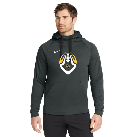 Nike Therma-FIT Pocket Pullover Fleece Hoodie - BLACK P1