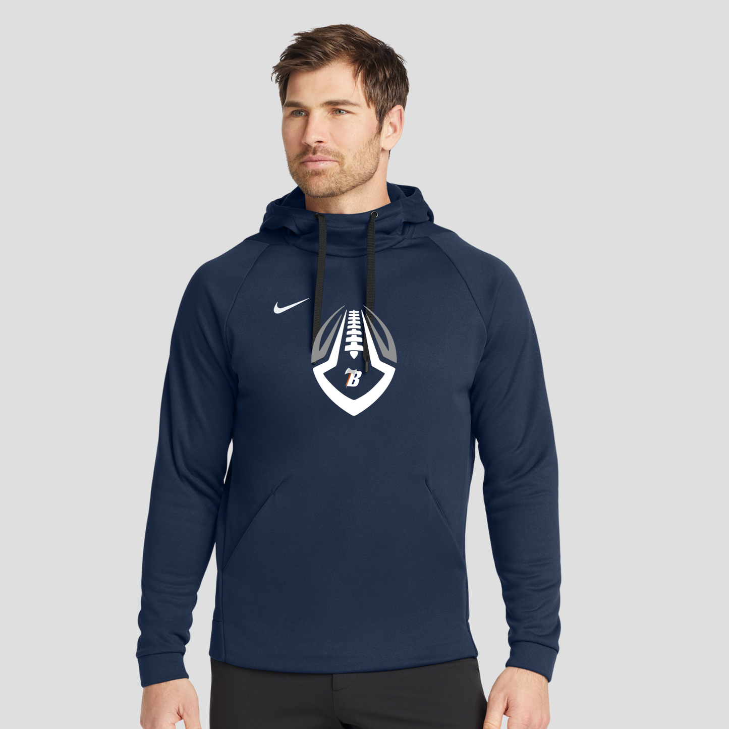 Nike Therma-FIT Pocket Pullover Fleece Hoodie - NAVY (BF 1)