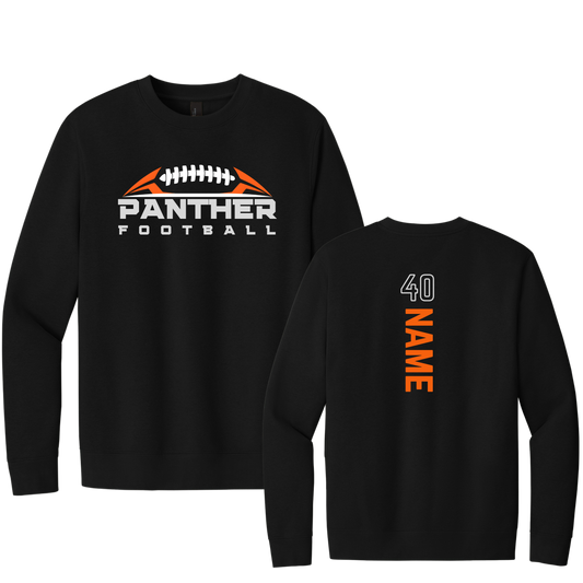 *CUSTOMIZABLE* DT6104/DT6104Y  District® V.I.T.™ Fleece Crew (BLACK PR 1 & 1B)