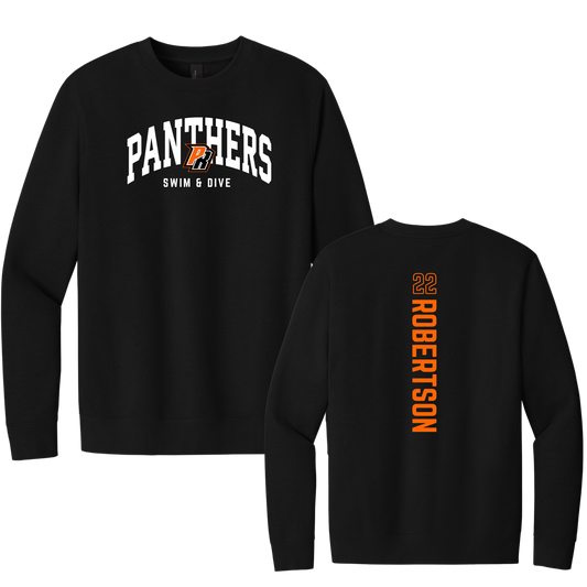 *CUSTOMIZABLE* DT6104/DT6104Y  District® V.I.T.™ Fleece Crew (BLACK PR Sw 3)