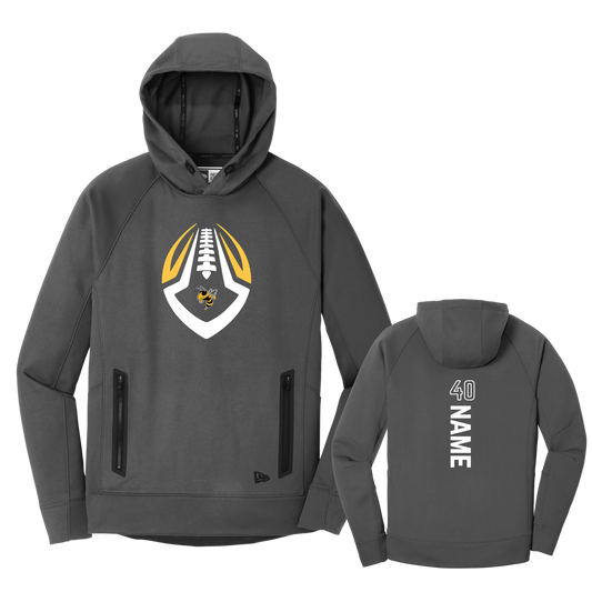 *CUSTOMIZABLE* NEA520 New Era® Venue Fleece Pullover Hoodie - GRAPHITE P1