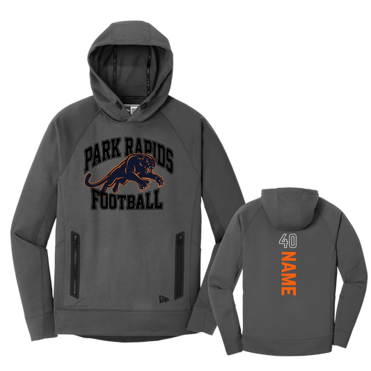 *CUSTOMIZABLE* NEA520 New Era® Venue Fleece Pullover Hoodie - GRAPHITE PR 3
